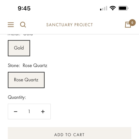 Sanctuary - Rose Serenity Necklace - Picture 4 of 8